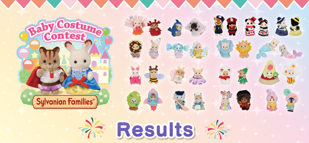 Sylvanian Families Global 35th Baby Costume Contest Results